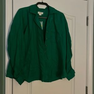 NWT Size 1X Women’s button down